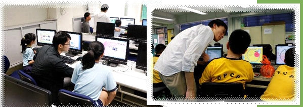 (上圖)各區師友活動