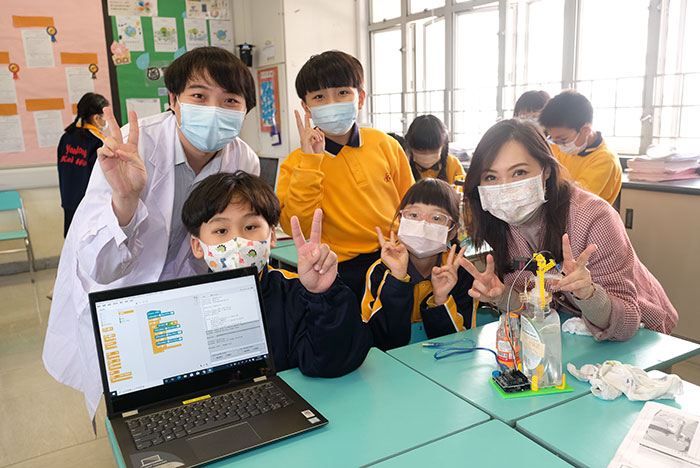 油塘基顯「STEM專題研習周」 「越高分 悅Go Fun」｜讚好活動