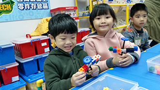 圖上：幼稚園STEM課程