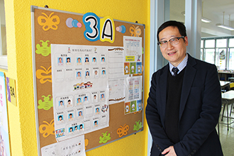 圖右：每班同學都會按個人才能獲派負責崗位，發展潛能