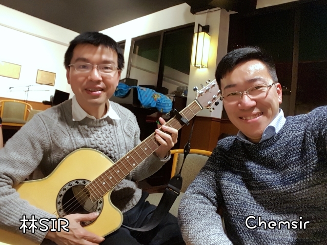 圖上：Chemsir與林SIR合作無間，未來陸續會有新的教育歌曲推出
