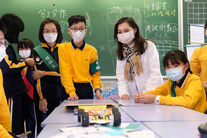 油塘基顯「STEM專題研習周」 「越高分 悅Go Fun」｜讚好活動