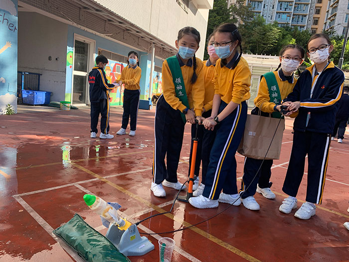 油塘基顯「STEM專題研習周」 「越高分 悅Go Fun」｜讚好活動